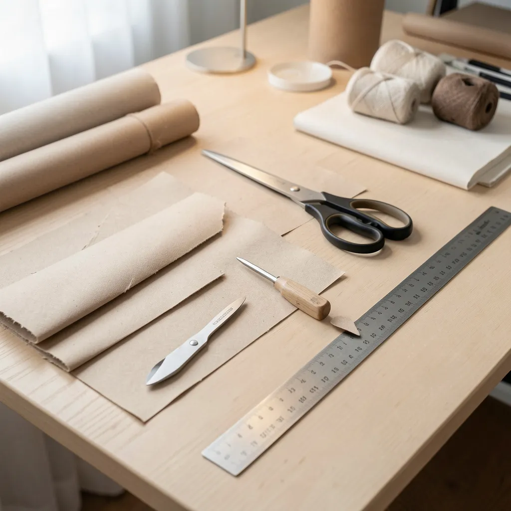 Origami-style folded paper creation