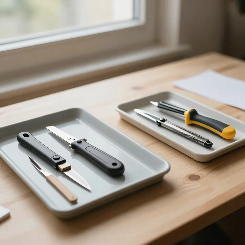 Scoring paper for clean folding