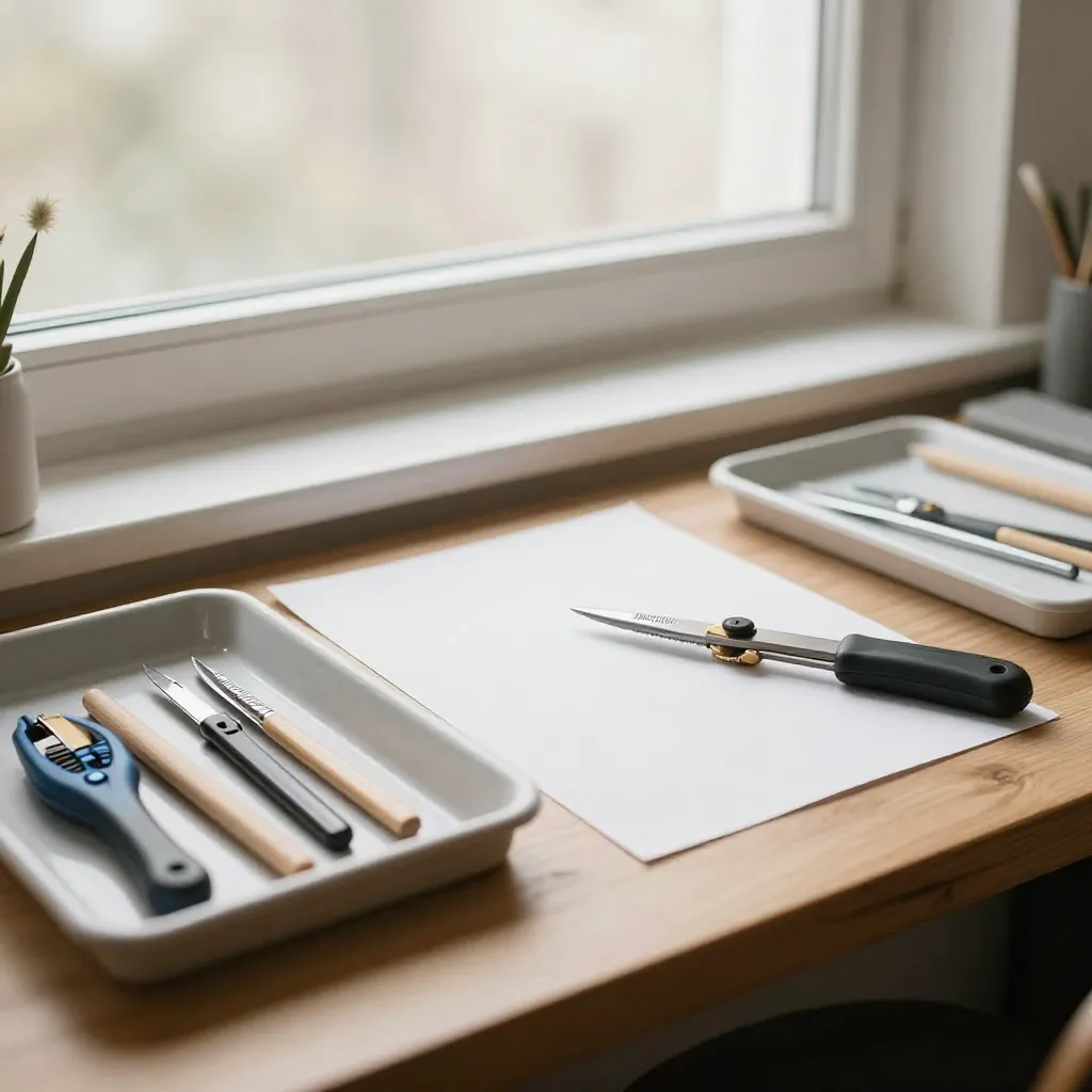 Various adhesive types for paper crafting