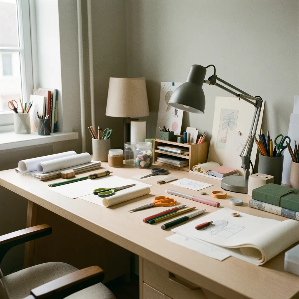 Hole punches in various sizes