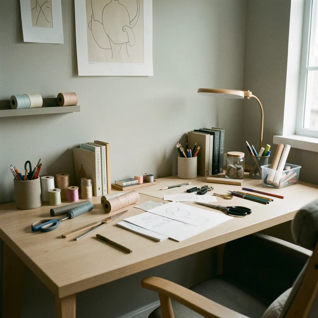 Decorative paper lantern with cut patterns